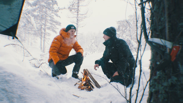 How to make winter camping comfortable- Telemark, Norway